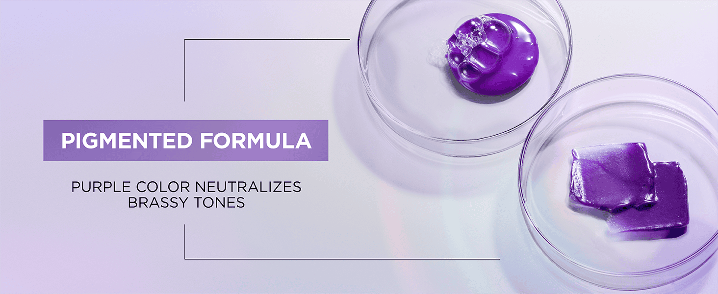 L'Oréal Paris EverPure Sulfate-Free Purple Shampoo and Conditioner, Education Module Content Key Ingredients Benefit